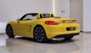 Porsche Boxster S 2013 Porsche Boxter S, Porsche Warranty, Full Service History, GCC