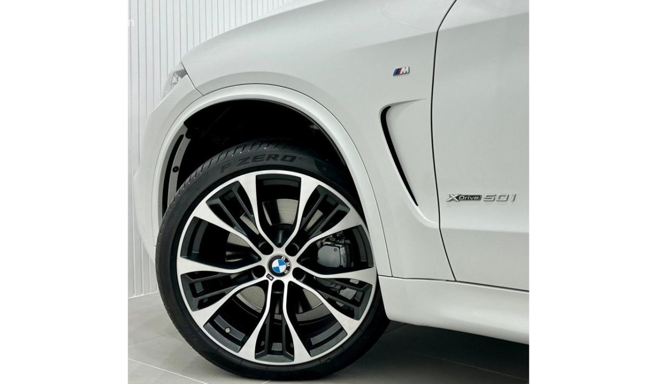 بي أم دبليو X5 50i M سبورت 2018 BMW X5 Xdrive 50i V8, BMW Warranty 2023, BMW Service Pack 2024, Low Kms, GCC Specs