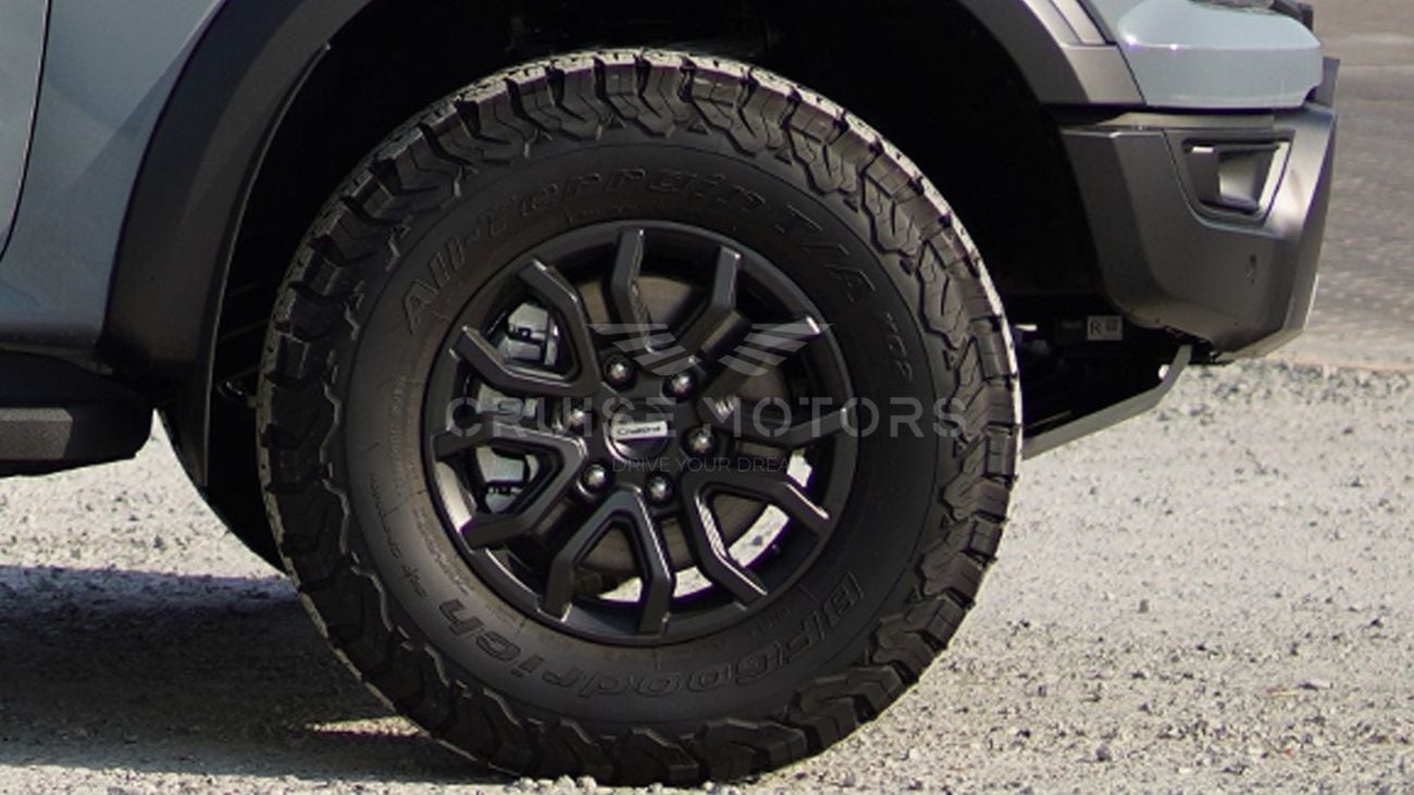 فورد رينجر رابتور Automatic - 3.0L - Petrol - Pick Up - 4WD - 5 Seats - 4 Doors - GREY