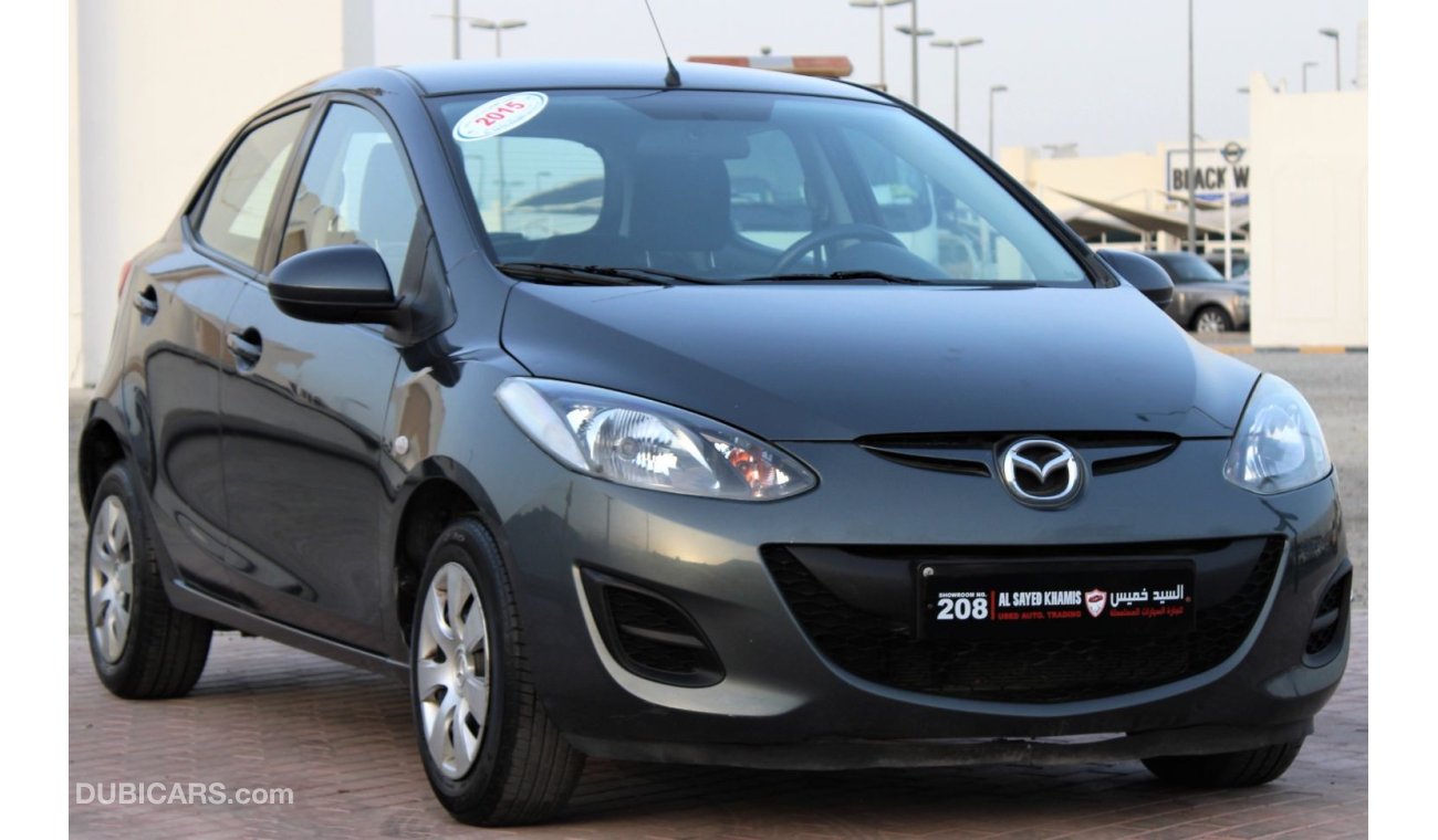 Mazda 2 Mazda 2 2015 GCC in excellent condition without accidents, very clean from inside and outside