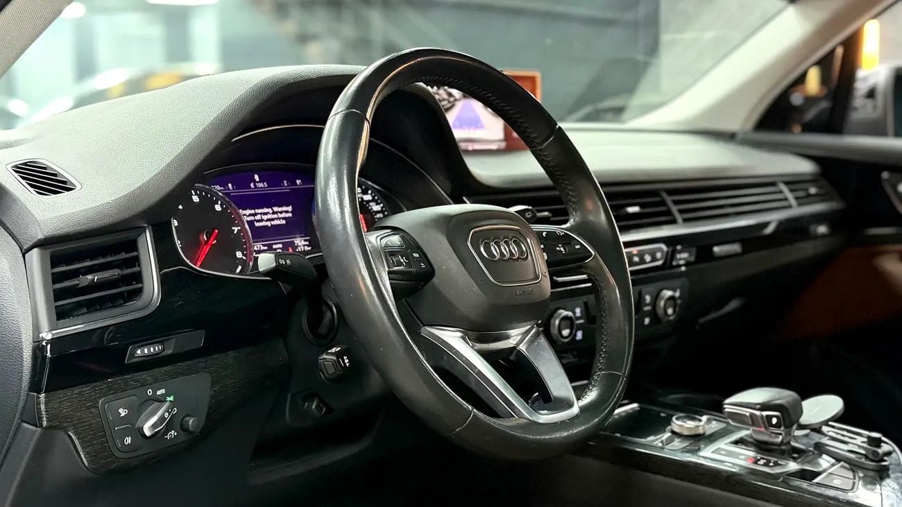 أودي Q7 45 TFSI quattro Luxury 3.0L 45TFSI QUTTRO 7 SEATER FULL ORIGINAL PAINT CLEAN TITLE WITH WARRANTY AND