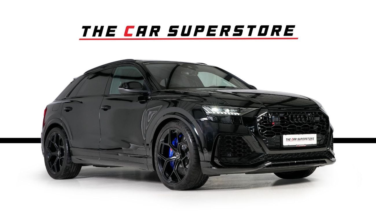 Audi RSQ8 TFSI quattro 4.0L Black On Black-Al Nabooda Warranty andService Contract-Special Order-Carbon Cerami