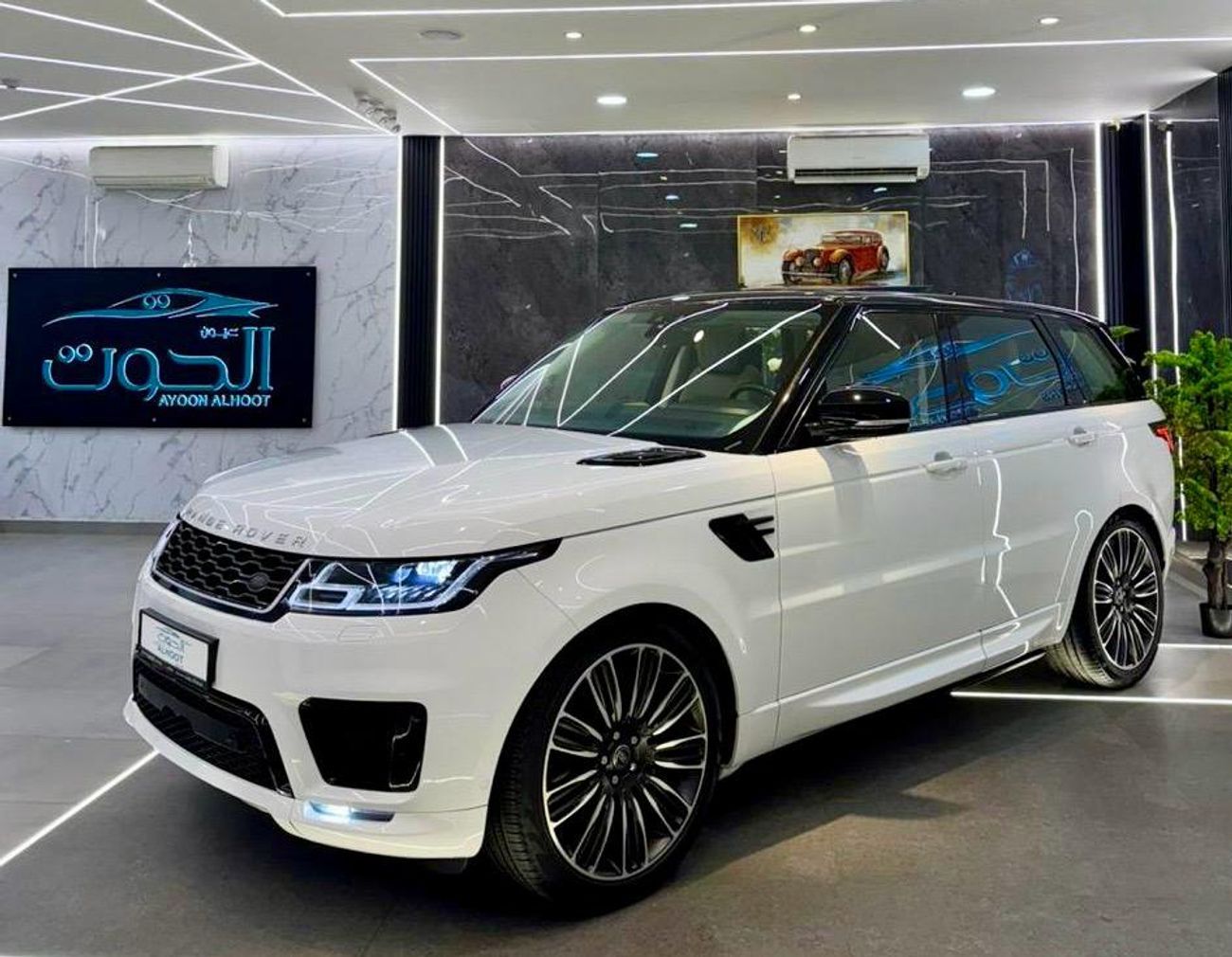 لاند روفر رينج روفر سبورت Autobiography Dynamic P400 3.0L AUTOBIOGRAPHY SUPERCHARGED RANGE ROVER SPORT || GCC || TOP RANGE ||