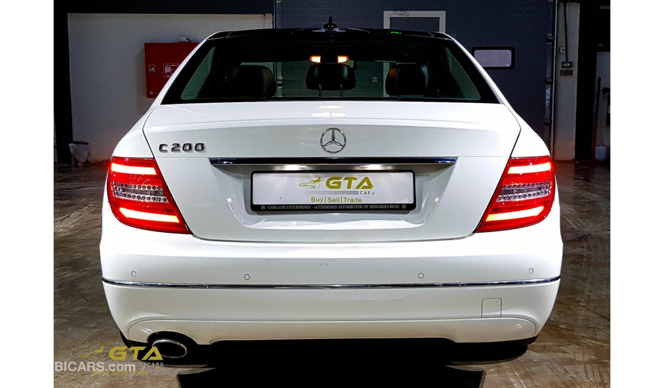 مرسيدس بنز C200 2014 Mercedes C200, Full Service History, Warranty, GCC