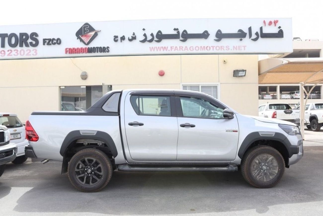 Toyota Hilux 2023 TOYOTA HILUX ADVENTURE 2.8 DIESEL MANUAL TRANSMISSION  **التصدير فقط خارج الخليج**
