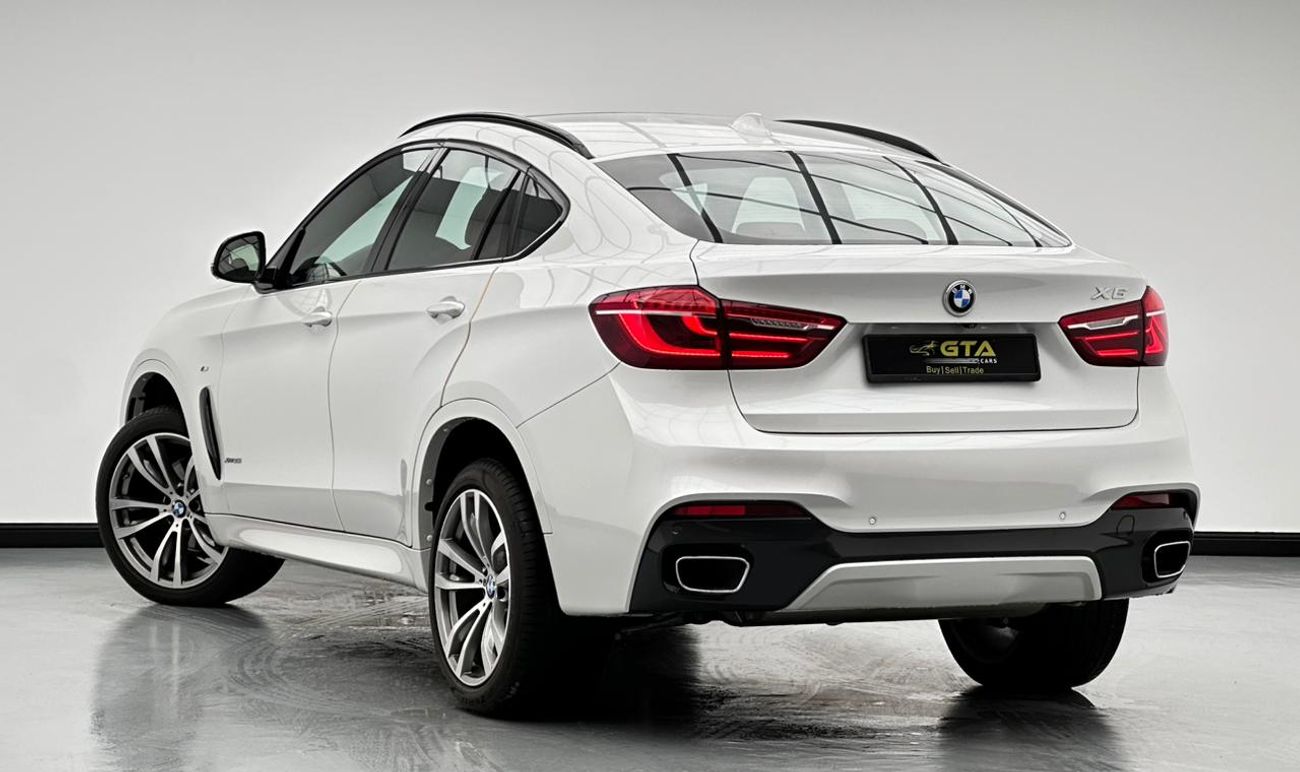 BMW X6 V6 3.0L 2019 BMW X6 xDrive35i M-Sport, One Year Unlimited KM Warranty, BMW Full Service History, GCC