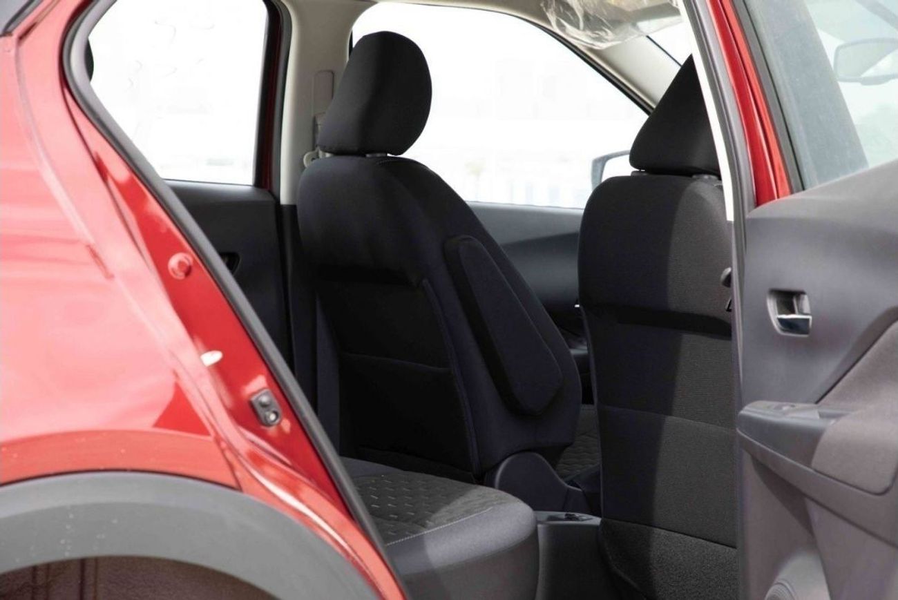 نيسان كيكس 2024 نيسان كيكس 1.6 SV - أحمر من الداخل أسود