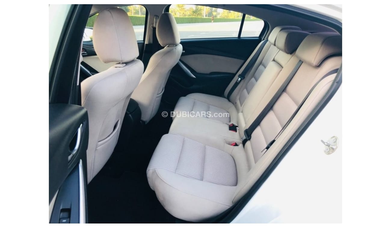 مازدا 6 موديل 2017 خليجي حاله ممتازه من الداخل والخارج عداد قليل