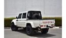 تويوتا لاند كروزر بيك آب 79 DOUBLE CAB PICKUP XTREME V8 4.5L TURBO DIESEL 4WD MT