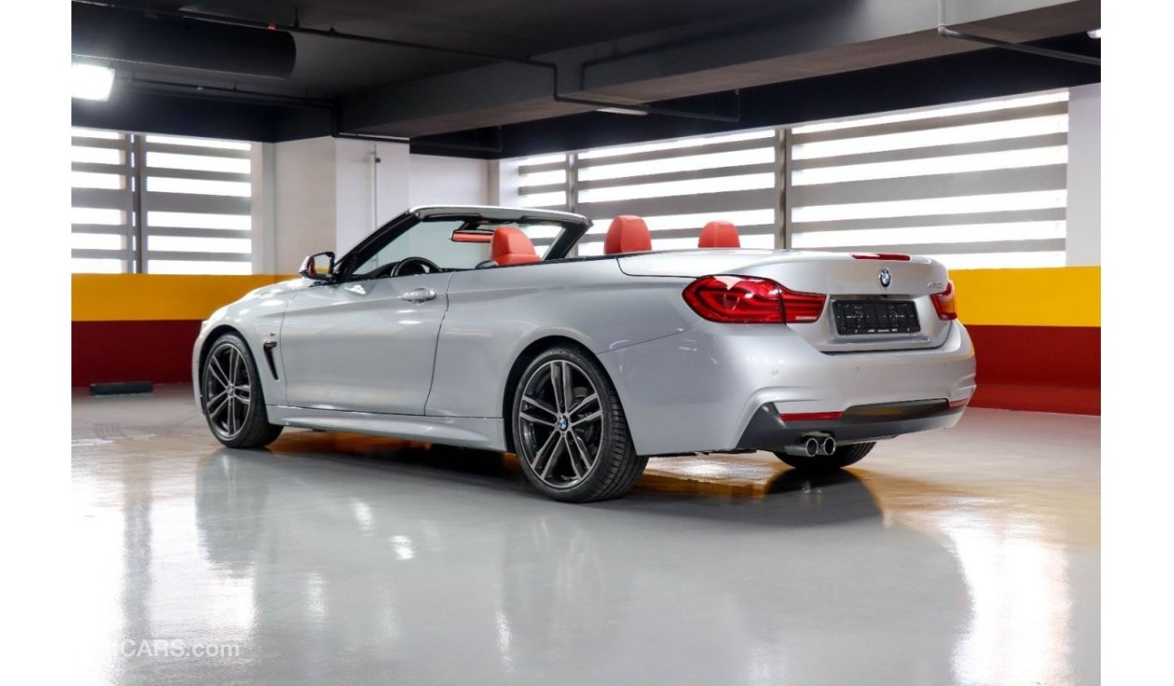 BMW 430i BMW 430i M-Kit Convertible 2018 GCC under Agency Warranty with Flexible Down-Payment.