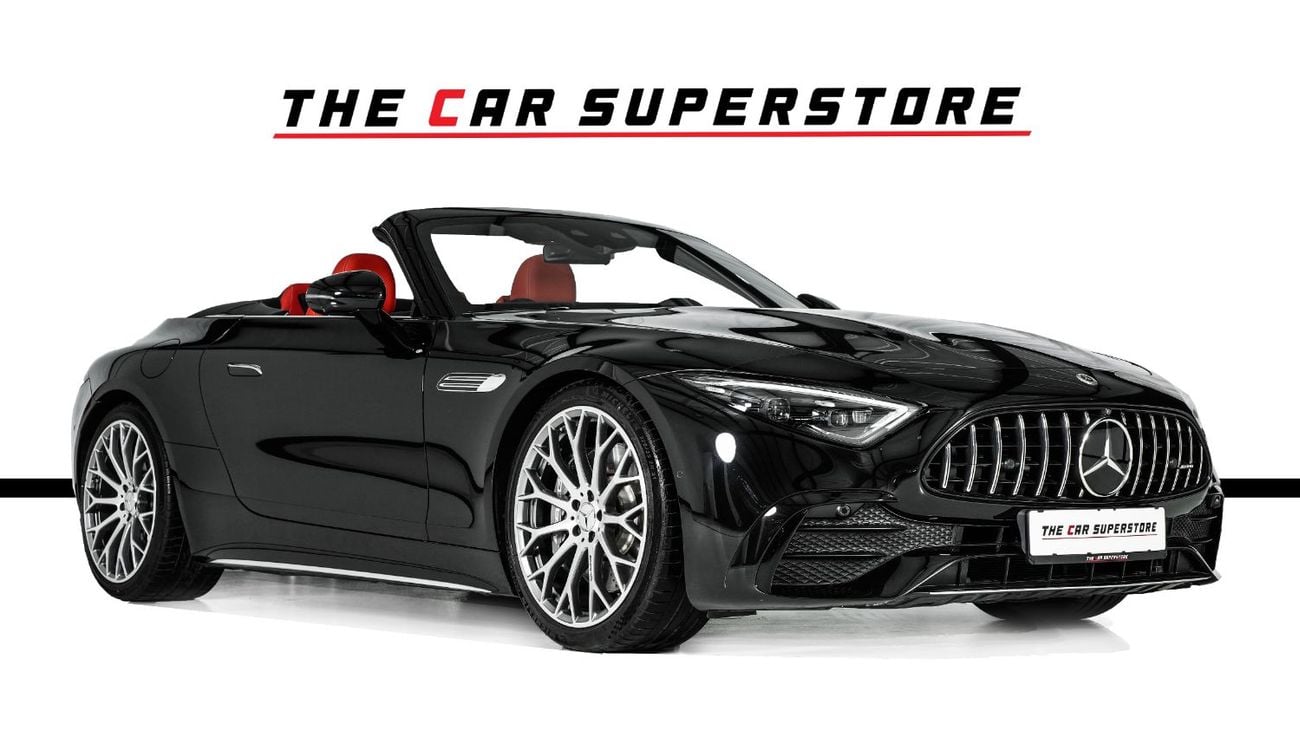Mercedes Benz SL43 AMG Warranty & Service Contract Available-Low Mileage-Piano Black Trim
