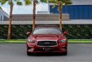 Infiniti Q50 3.0L Twin Turbo | 1,322 P.M  | 0% Downpayment | Agency Service