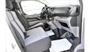 Peugeot Expert 2.0L VAN AUTO DIESEL LONG BODY 2018 GCC SPECS