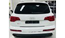 Audi Q7 FSI quattro GCC .. Perfect Condition .. V6 .. Full Options ..