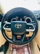 Toyota Land Cruiser GXR TOYOTA: Land Cruiser TWIN TURBO ENGINE : 3.5L 6 cylinder PETROL MODEL : 2023 COLLAR : BLACK INTERIOR