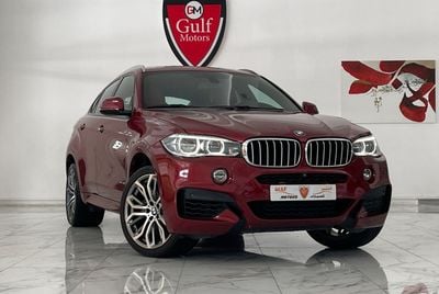 BMW X6 50i M SPORT LUXURY V8 4.4L-8CYL ORIGINAL PAINT - FULLY AGENCY MAINTAINED. AGMC-DUBAI