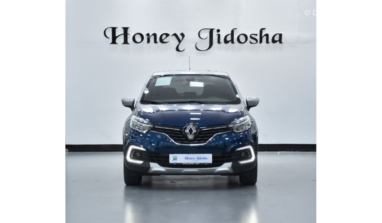 رينو كابتور EXCELLENT DEAL for our Renault Captur ( 2018 Model ) in Blue & White Color GCC Specs