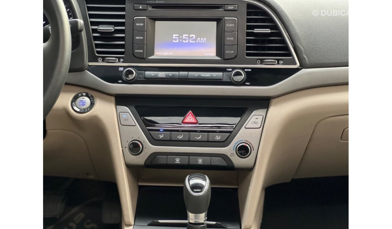 Hyundai Elantra GL High Hyundai Elantra Sport 2018 GCC Full Option