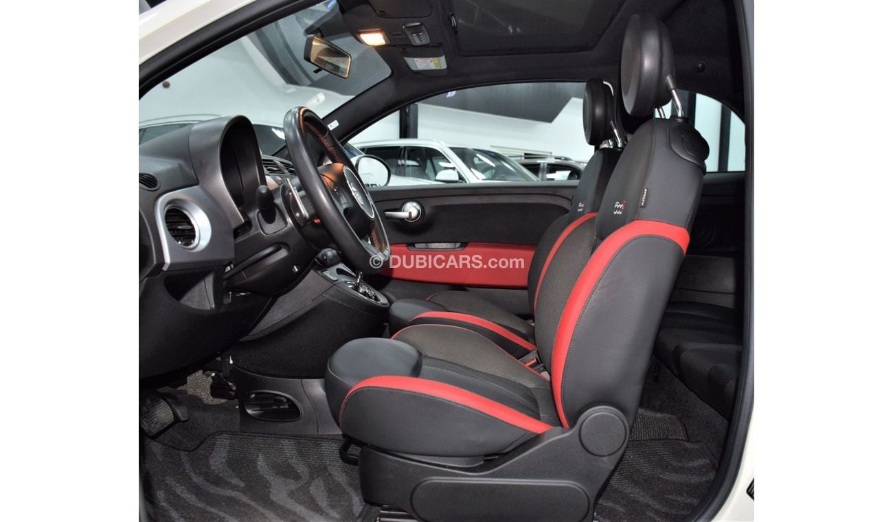 Fiat 500 EXCELLENT DEAL for our FIAT 500s 2016 Model!! in White Color! GCC Specs