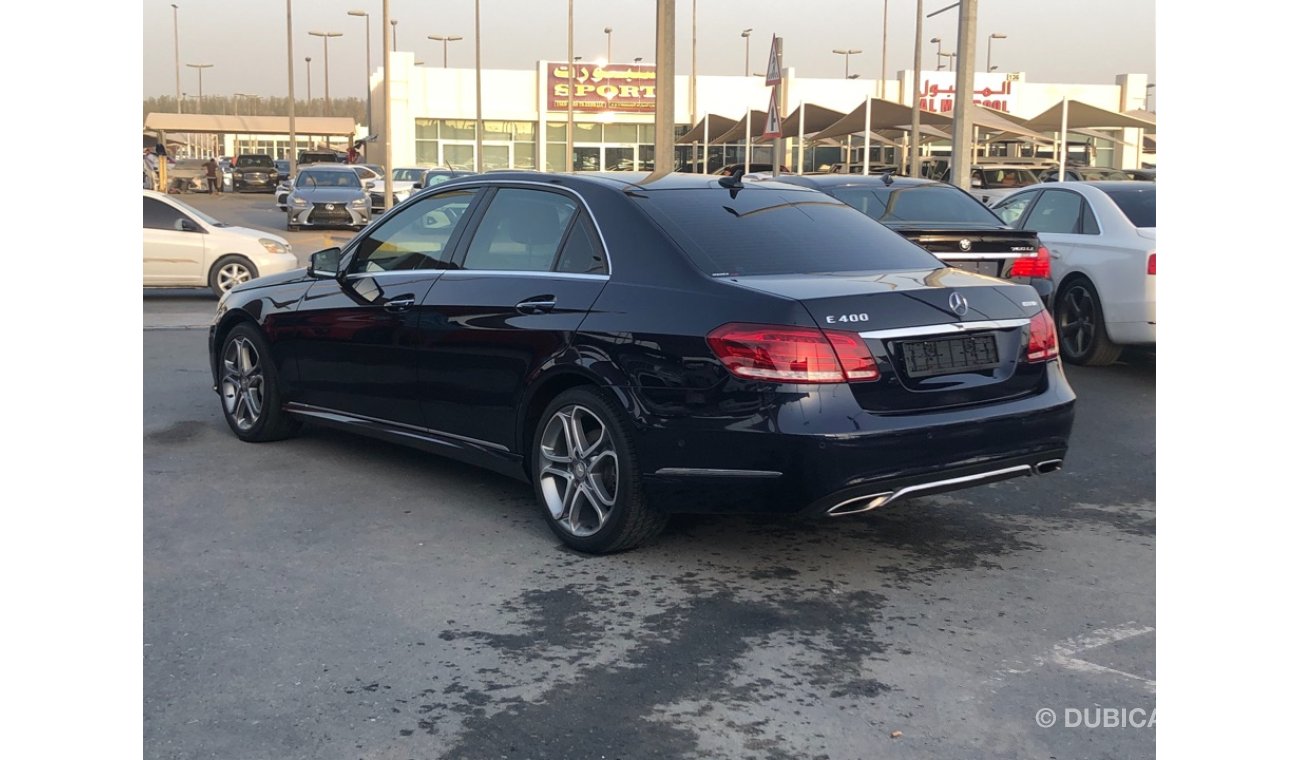 Mercedes-Benz E 400 MERCEDES BENZ E400 Hypird model 2014 GCC car prefect condition full option panoramic roof leather s