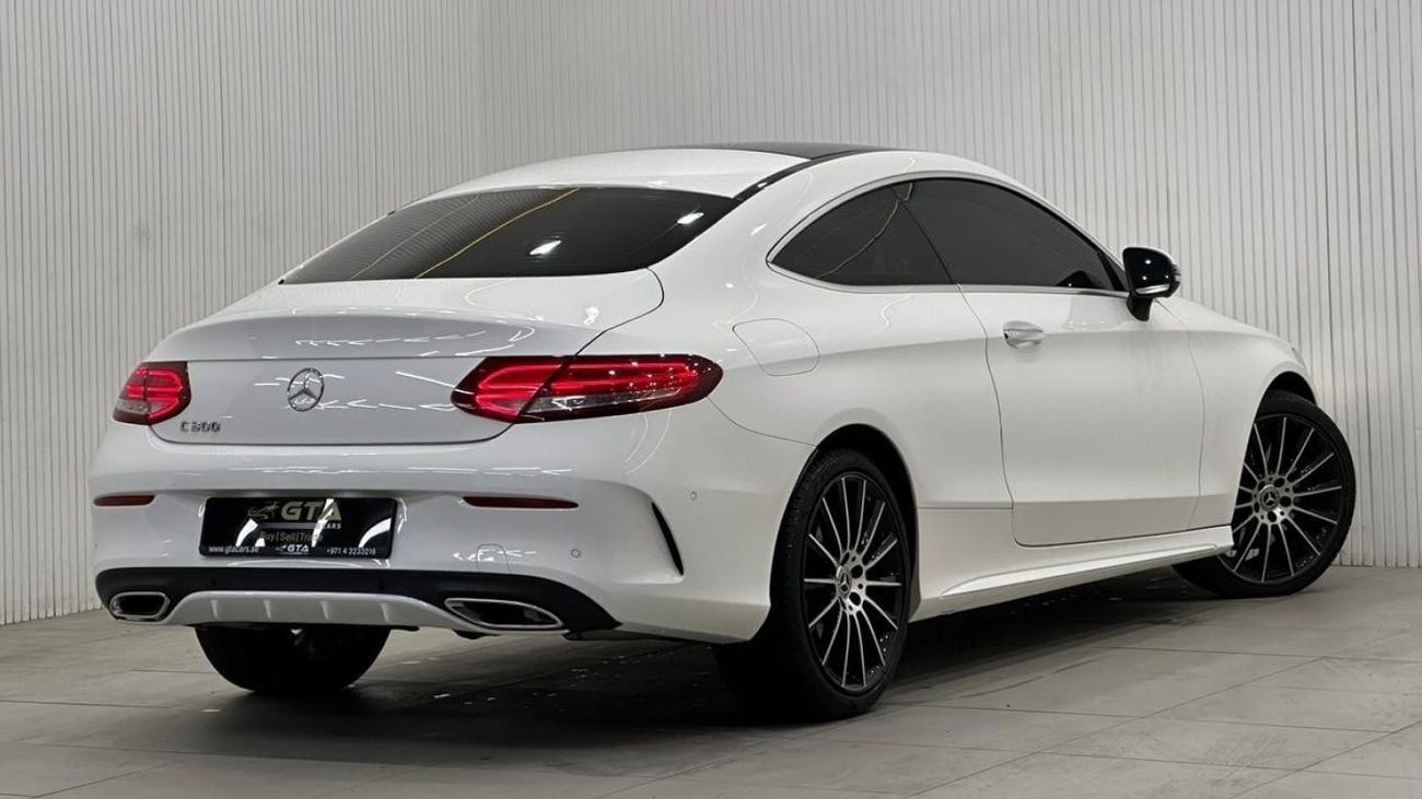 Mercedes-Benz C 300 Coupe 2018 Mercedes Benz C300 AMG Coupe, Warranty, Full Service History, Full Options, Low Kms, GCC