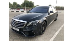 Mercedes-Benz S 550 مرسيدس S550 موديل 2014 مواصفات امريكيه خمس فصوص فول اوبشن محول 2020 AMG