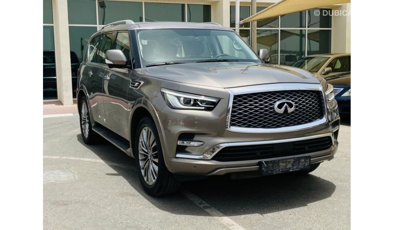 إنفينيتي QX80 إنفينتى QX80 خليجي بحاله ممتازه فل ابشن