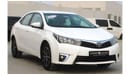 Toyota Corolla SE Toyota Corolla 2014 GCC in excellent condition
