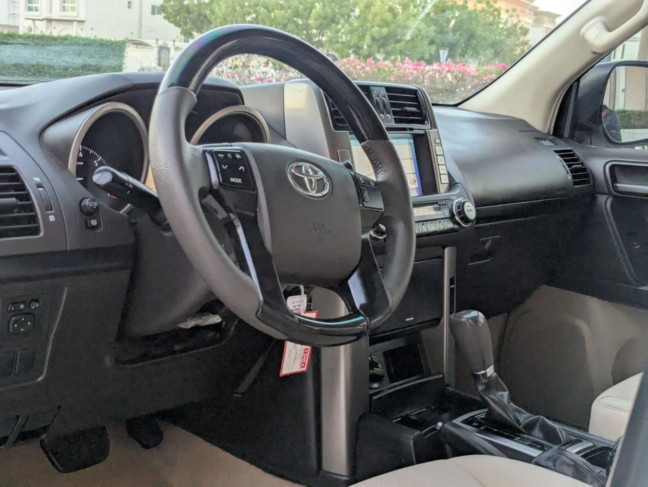 Toyota Land Cruiser Toyota Prado 2013 Petro engine 2.7 LHD white  beige interior