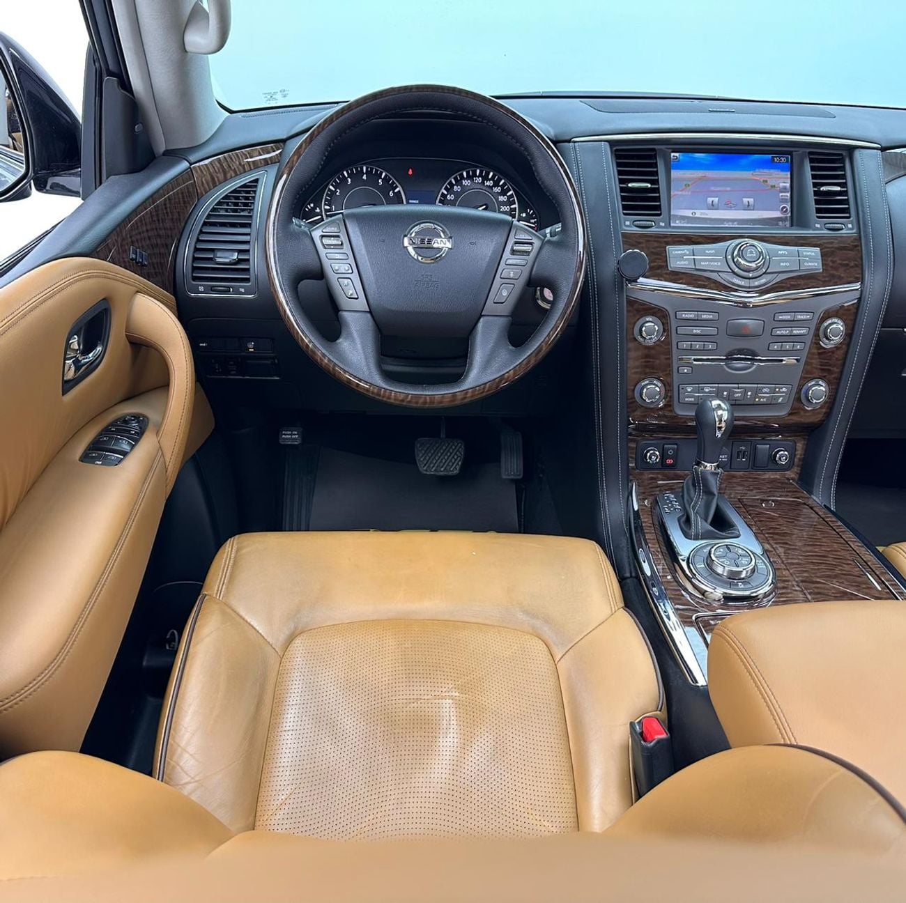 Nissan Patrol 2019 Nissan Patrol Platinum, 1 Year Warranty Unlimited Km, Full Service History, GCC