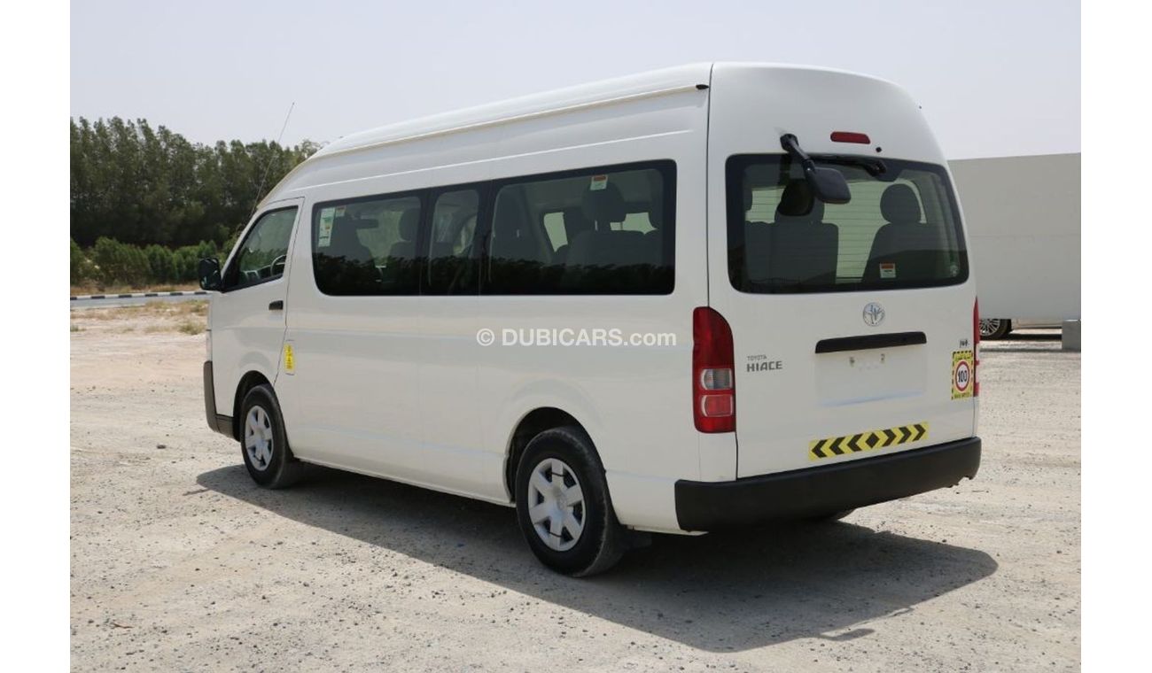 Toyota Hiace HI ROOF 15 SEATER BUS WITH GCC SPECS 2018