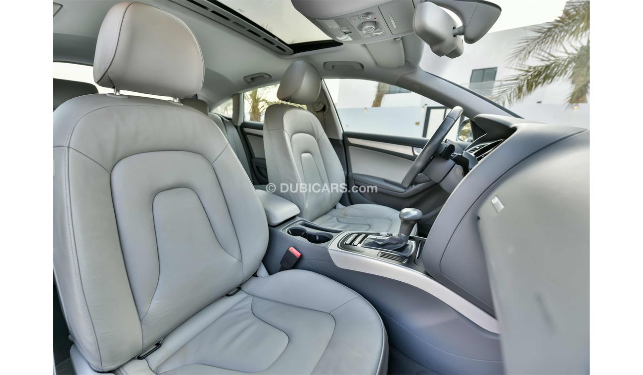 Audi A5 Sportback S-Line - With Warranty! Take this car home for only AED 960 Per Month! - 0% DP