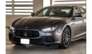 Maserati Ghibli 2015 GCC (JULY SUMMER OFFER) Under warranty with 0% Downpayment