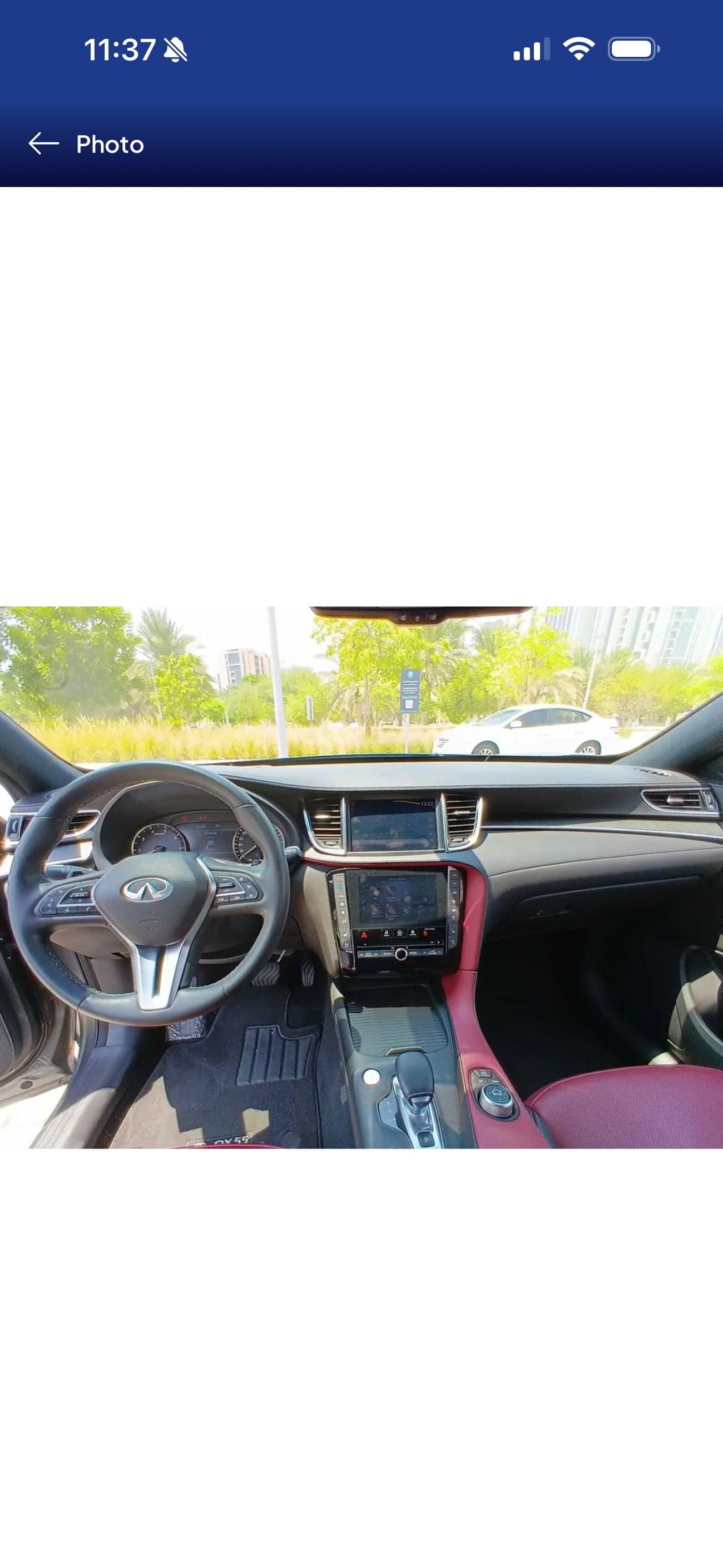 إنفينيتي QX55 SENSORY