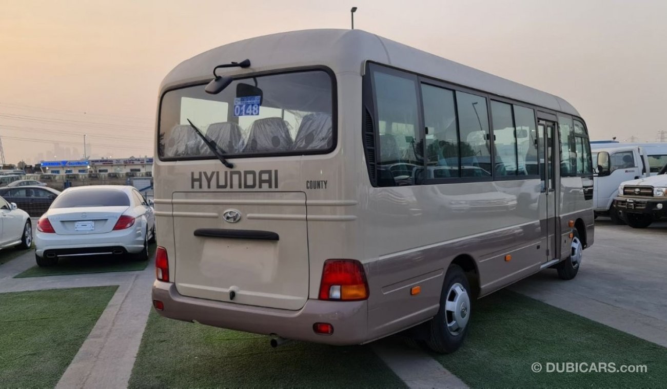 هيونداي كونتي HYUNDAI COUNTY BUS 29 +1 SEATS- DSL - 2017- 0KM - FULL OPTION