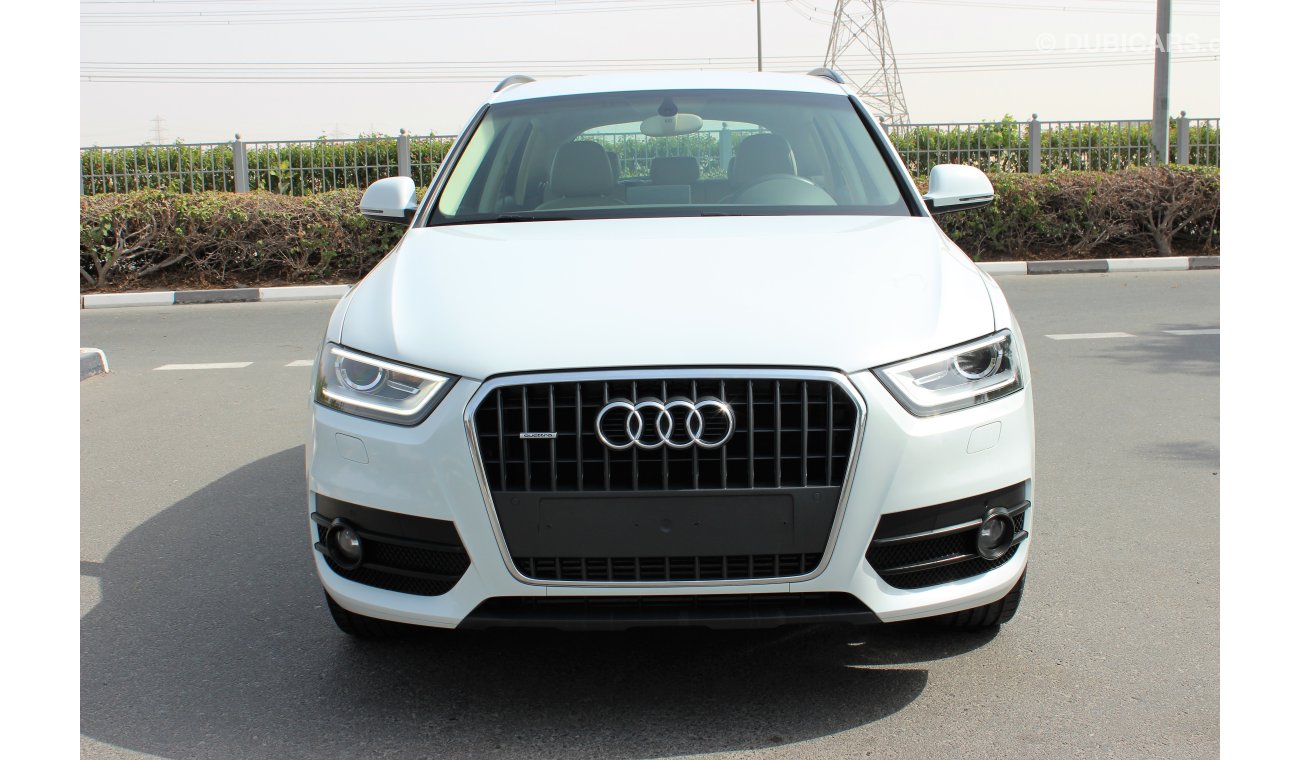 Audi Q3 Quattro 2.0T, GCC, under warranty