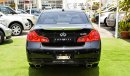 Infiniti G37 in the case of the agency does not need no expenses in the case of accidents without