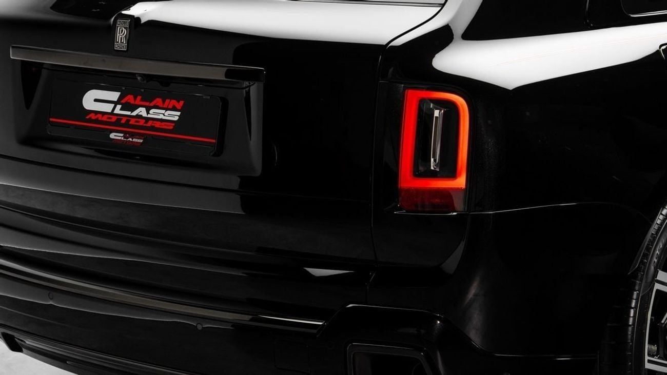 Rolls Royce Cullinan Black Badge - 2025 - GCC - Under Warranty and Service Contract