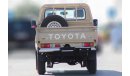 Toyota Land Cruiser Pick Up Single Cabin 4.0L V6 MID Option with Difflock