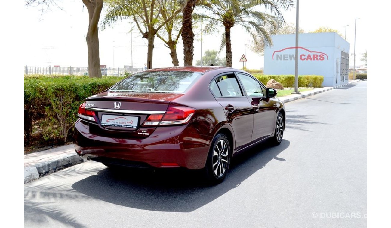 Honda Civic - ZERO DOWN PAYMENT - 880 AED/MONTHLY - 1 YEAR WARRANTY