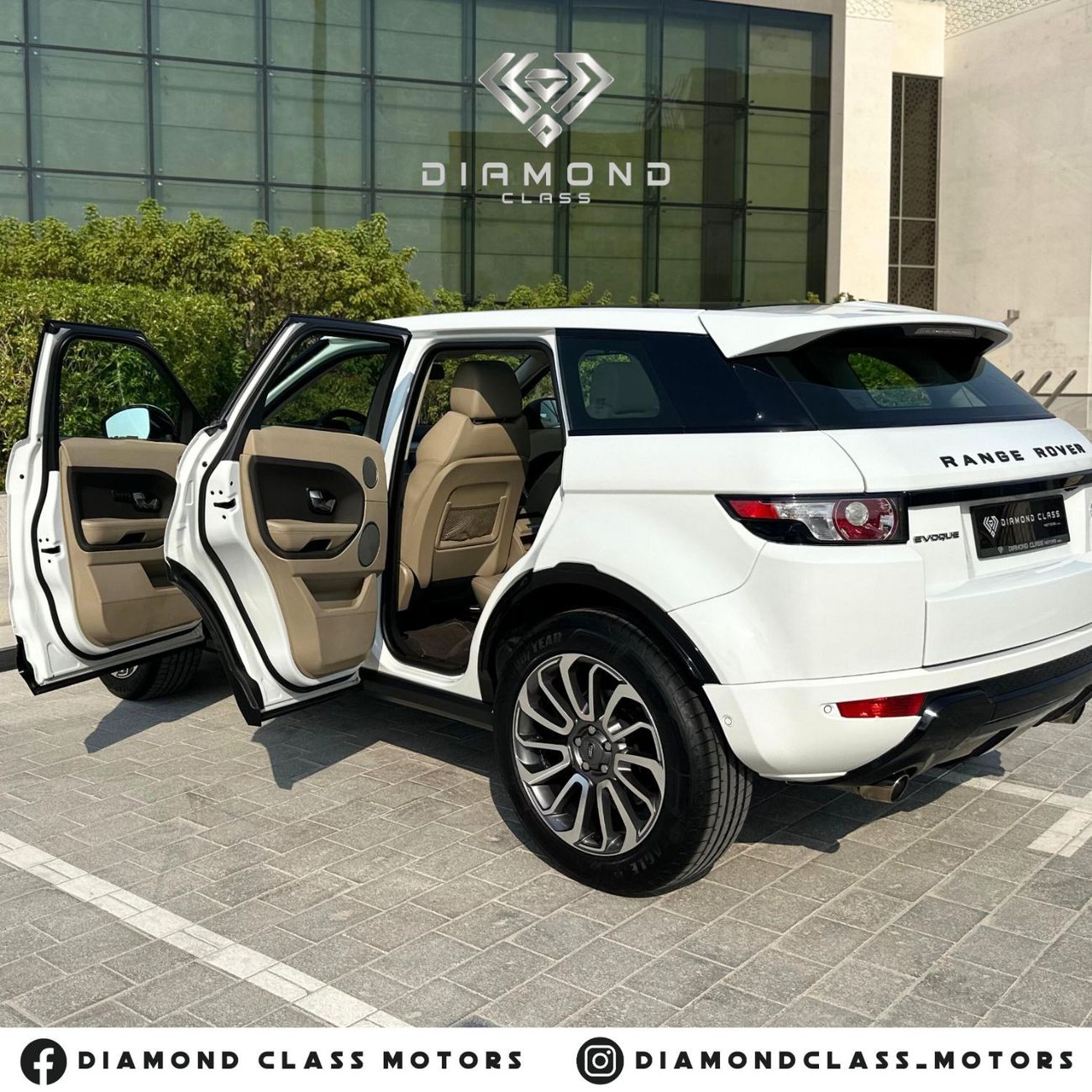 لاند روفر رانج روفر إيفوك رانج روفر ايفوك خليجي ،كامل المواصفات بدون حوادث