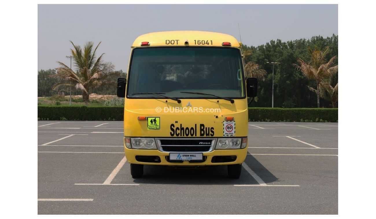 Mitsubishi Rosa PRICE DROP SCHOOL BUS 32 SEATS (2x2) GCC SPECS | EXCELLENT CONDITION | LIMITED TIME OFFER