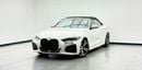 بي أم دبليو 430i 430i M-Sport Convertible, Warranty, Full Service History, Fully Loaded, GCC