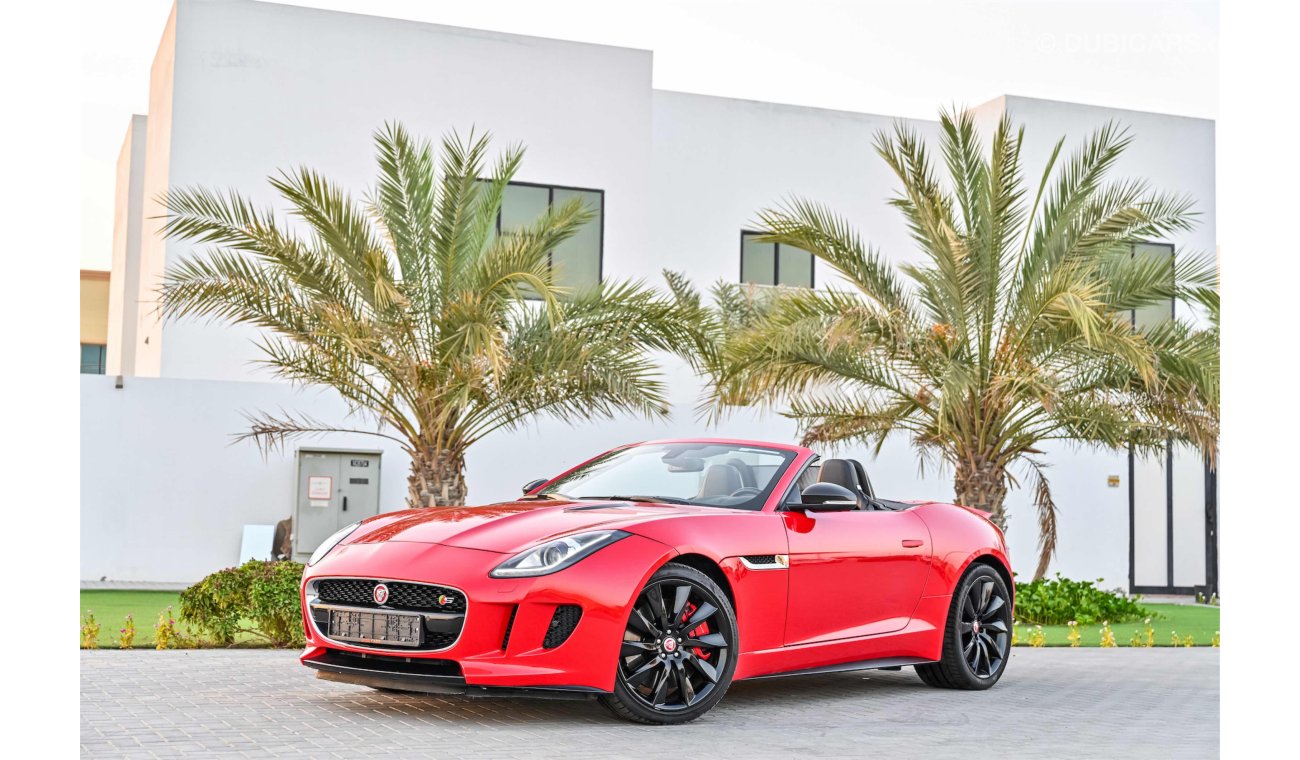 جاغوار F-Type S V8 | 3,114 P.M | 0% Downpayment | Full Option | Low Mileage | Fully Loaded