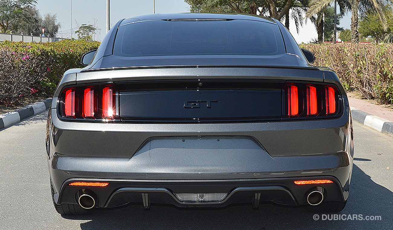 Ford Mustang Black Edition, 5.0 V8 GCC w/ 100K km WTY or until 2021 and 60K km SERV @ Al Tayer