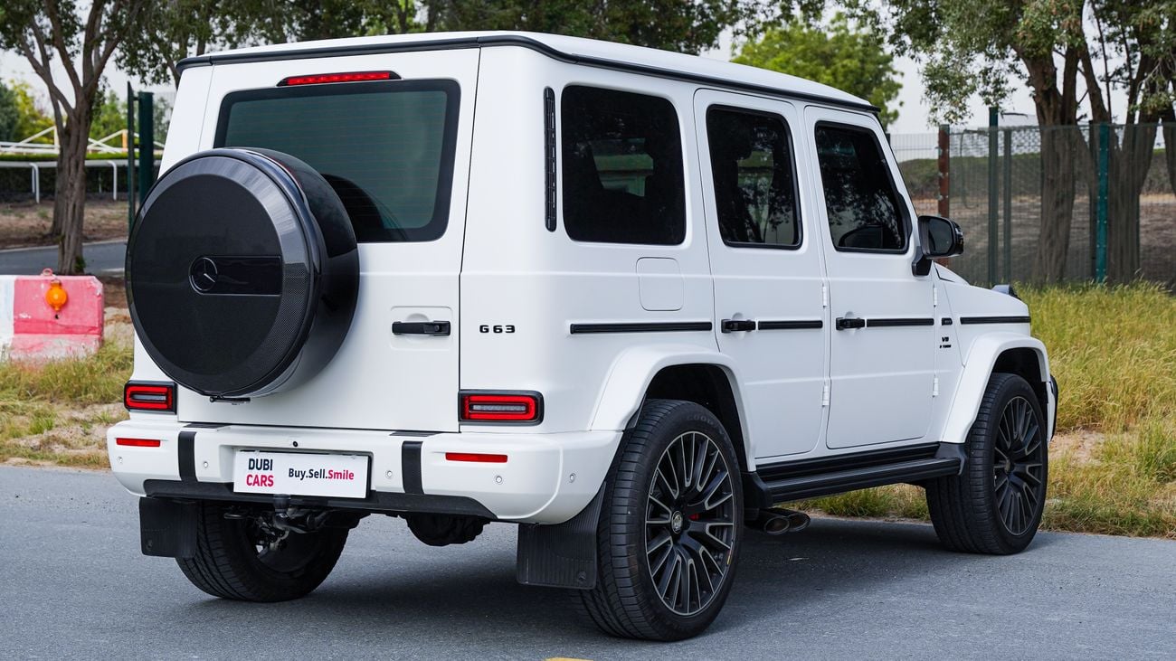 مرسيدس بنز G 63 AMG | 2031 Warranty+Service | Gargash | Factory dry carbon | mate PPF