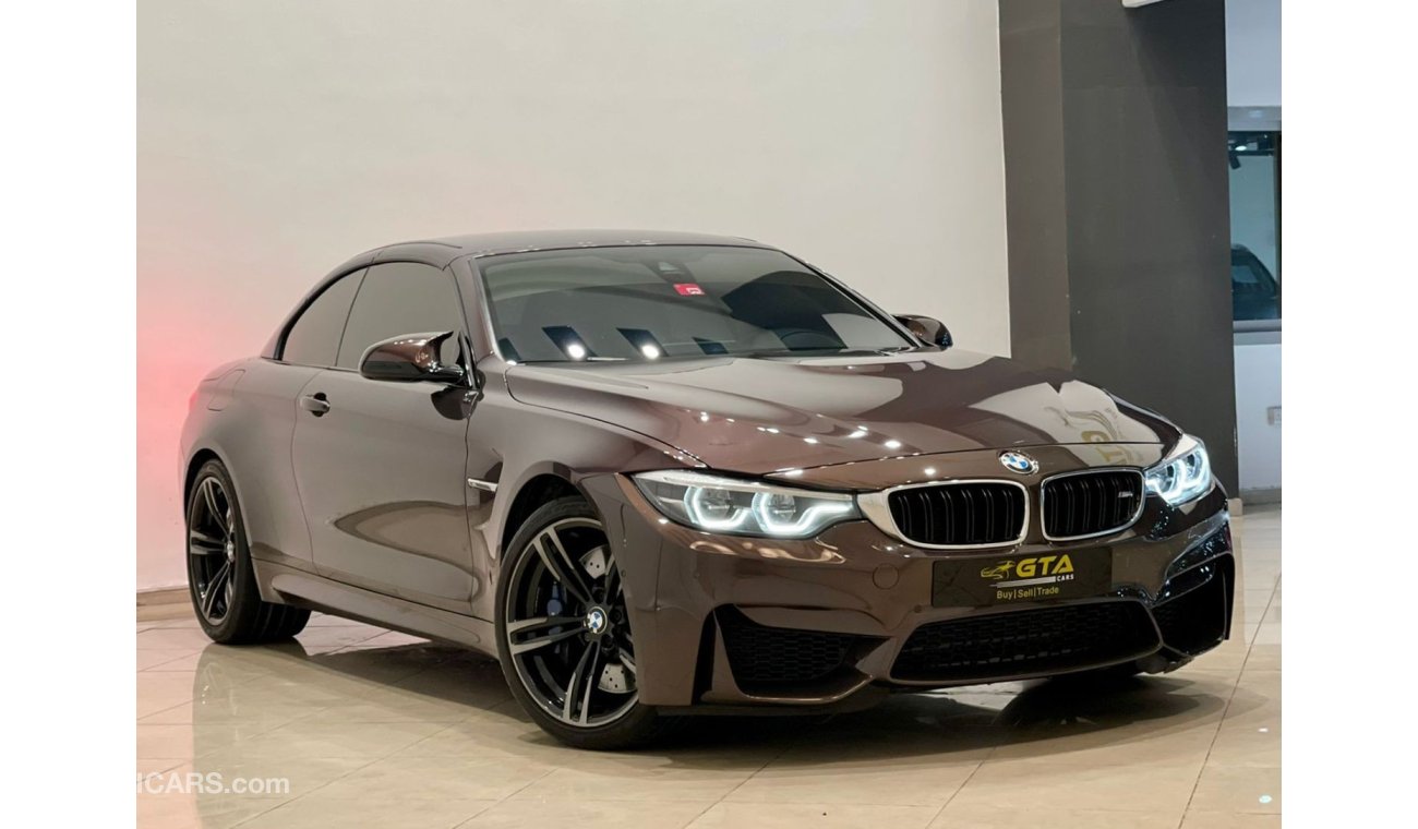 بي أم دبليو M4 2018 BMW M4 Convertible, BMW Warranty-Service Contract-Service History, GCC