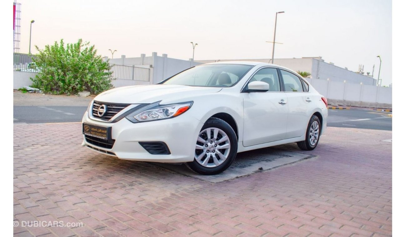 Nissan Altima S S 2018 | NISSAN ALTIMA | S | SWOOPY STYLING | GCC | VERY WELL-MAINTAINED | SPECTACULAR CONDITION |