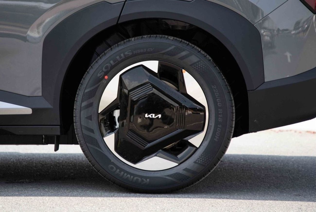 كيا EV5 2024 كيا EV5 AIR 530 - رمادي من الداخل رمادي أسود | تصدير فقط