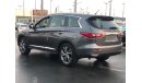 Infiniti QX60 Infinity Q60 model 2015 GCC car prefect condition full option panoramic roof leather seats 5 camera 